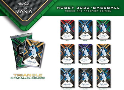 2023 WILD CARD AUTO MANIA BASEBALL FACTORY SEALED BOX 8 AUTOS ROOKIE & PROSPECTS