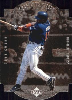 1996 Upper Deck Star Attraction Die-Cut Tony Gwynn #SA5 San Diego Padres