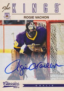 2012-13 Panini Classics Signatures Rogie Vachon #158