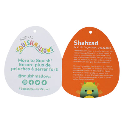 Squishmallows Shahzad the Gargoyle First To Market 4.5" 2023 Halloween Collection Stuffed Plush