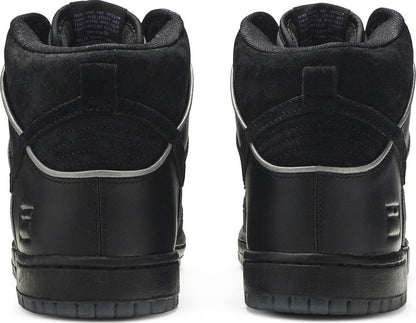 Rare Nike SB Dunk High Black Purple Box 14M