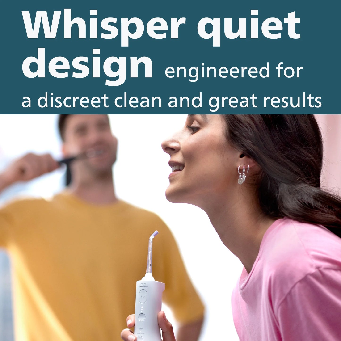 Philips Sonicare Cordless Rechargeable Power Water Flosser, 2-pack (Open Box)