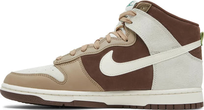 Nike Dunk High Light Chocolate Size 9M New RB