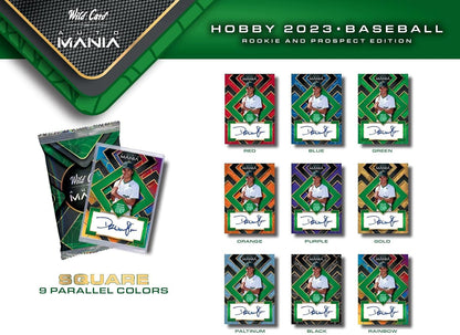 2023 WILD CARD AUTO MANIA BASEBALL FACTORY SEALED BOX 8 AUTOS ROOKIE & PROSPECTS