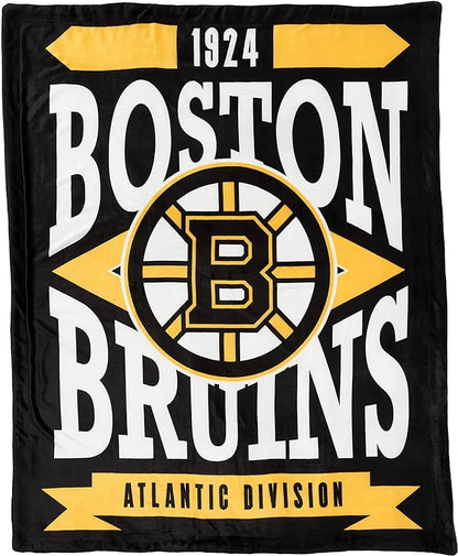 NHL Team Raschel Throw Assorted Style & Teams Choose Your