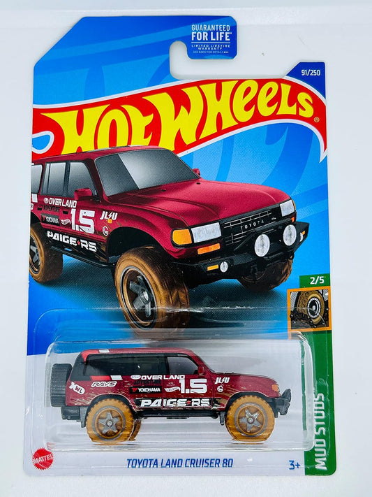 Hot Wheels Toyota Land Cruiser 80 Mud Studs 2/5 91/250