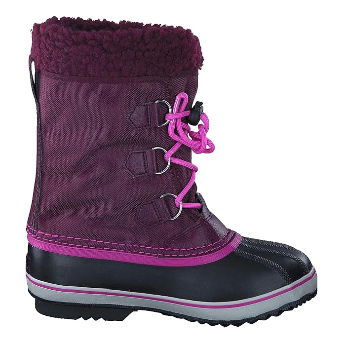 Sorel Children's Yoot Pac Nylon Purple Dahlia Size 8C
