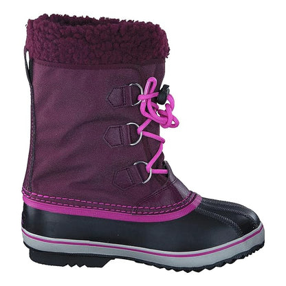 Sorel Children's Yoot Pac Nylon Purple Dahlia Size 8C