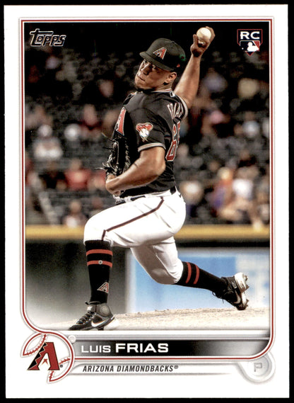 2021 Topps Luis Frias Rookies #338 Arizona Diamondbacks
