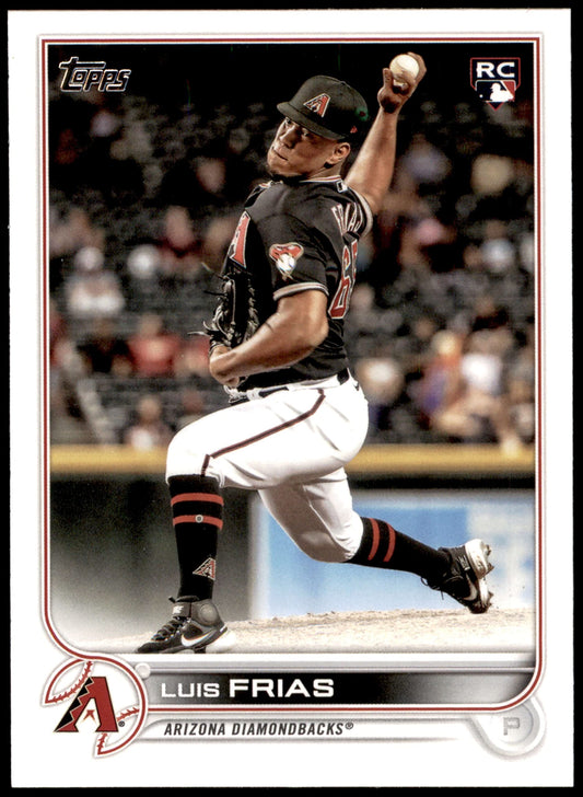 2021 Topps Luis Frias Rookies #338 Arizona Diamondbacks