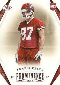2013 Panini Prominence Travis Kelce Rookie RC #192