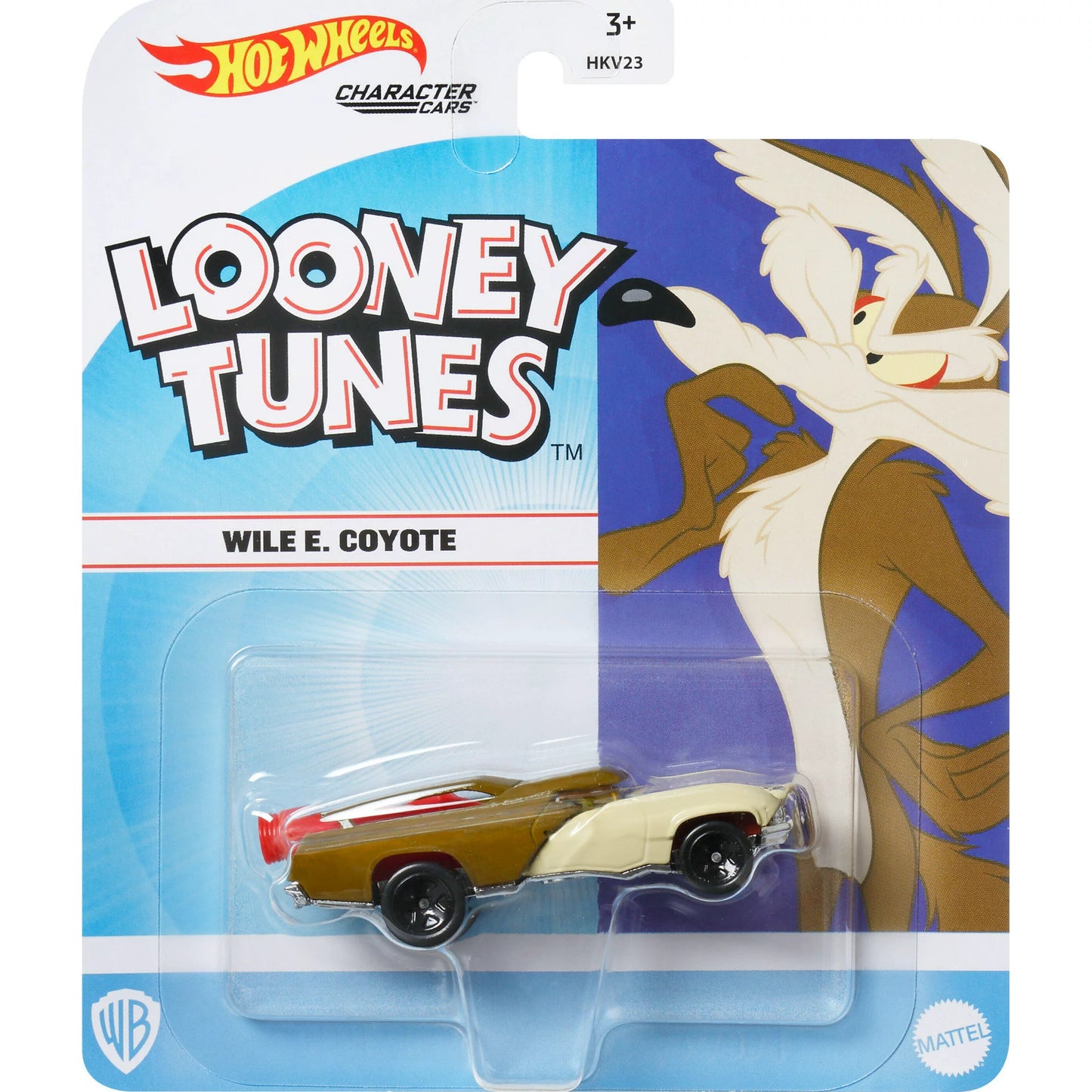 Hot Wheels Character Car Looney Tunes Collectible 1:64 Scale Toy Car - Assorted