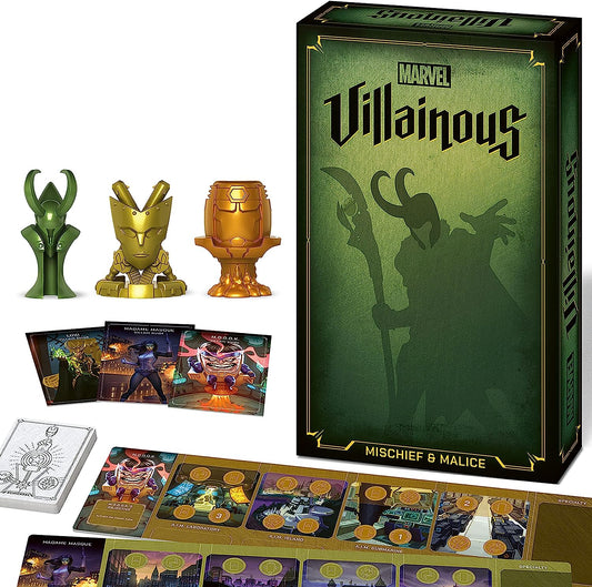 Ravensburger Marvel Villainous, Mischief & Malice Strategy Board Game