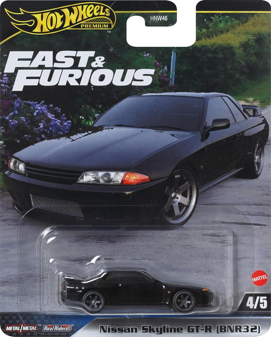 Hot Wheels 2024 Premium HYP69 Fast & Furious Nissan Skyline GT-R BNR32