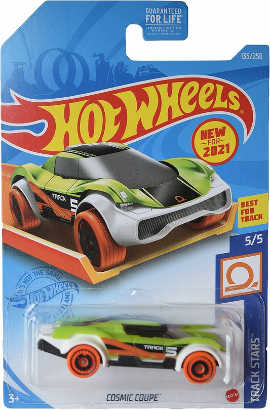 Hot Wheels Cosmic Coupe, Track Stars 5/5 Green 135/250