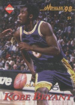 1998 Collectors Edge IMPULSE #51 Paul Pierce RC Kobe Bryant