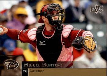 2009 Upper Deck Miguel Montero #502 Arizona Diamondbacks