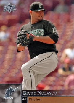 2009 Upper Deck Ricky Nolasco #651 Miami Marlins