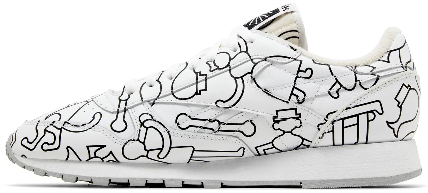 Reebok Classic Leather Eames The Coloring Toy 12M - NEW