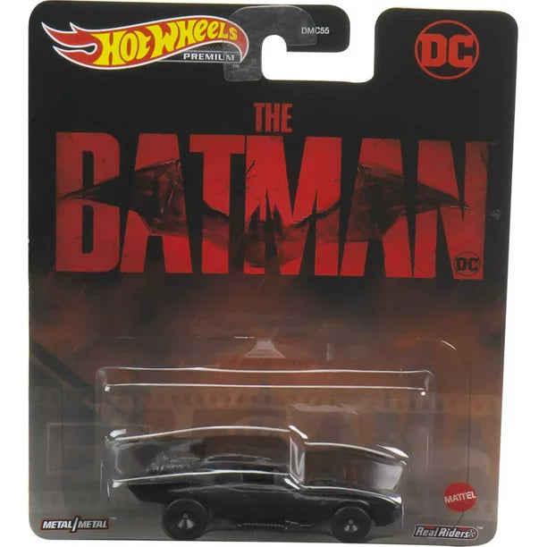 Hot Wheels Retro Entertainment - Back To The Future Toyota Truck, Batmobile, Jetsons, Casino Royale - Set of 5 Cars & Assorted