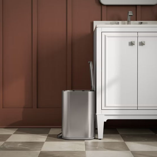 Kohler 8L Step Trash Can - Open Box