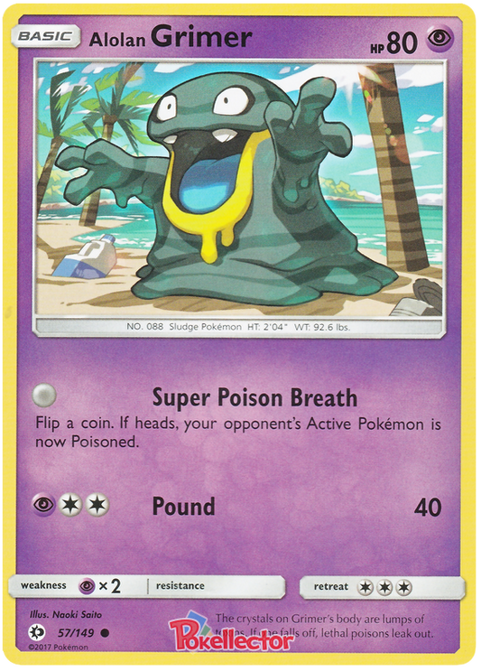 Sun and Moon Sun & Moon - 057 Alolan Grimer