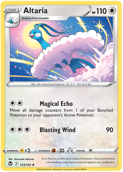 Pokemon Sword and Shield Silver Tempest #86-169 Choose Yours