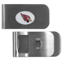 Load image into Gallery viewer, NFL Team Money Clip Bottle Opener - Assorted Teams Choose Your
