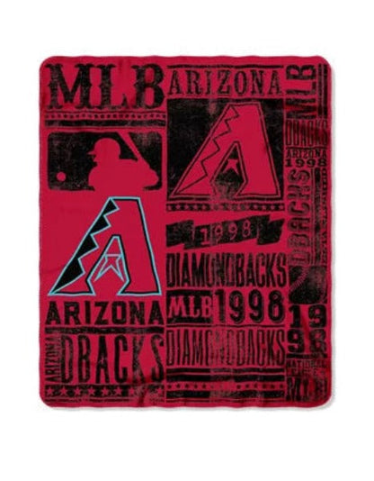 MLB 50"x60" Fleece Blanket Assorted Teams Choose Yours