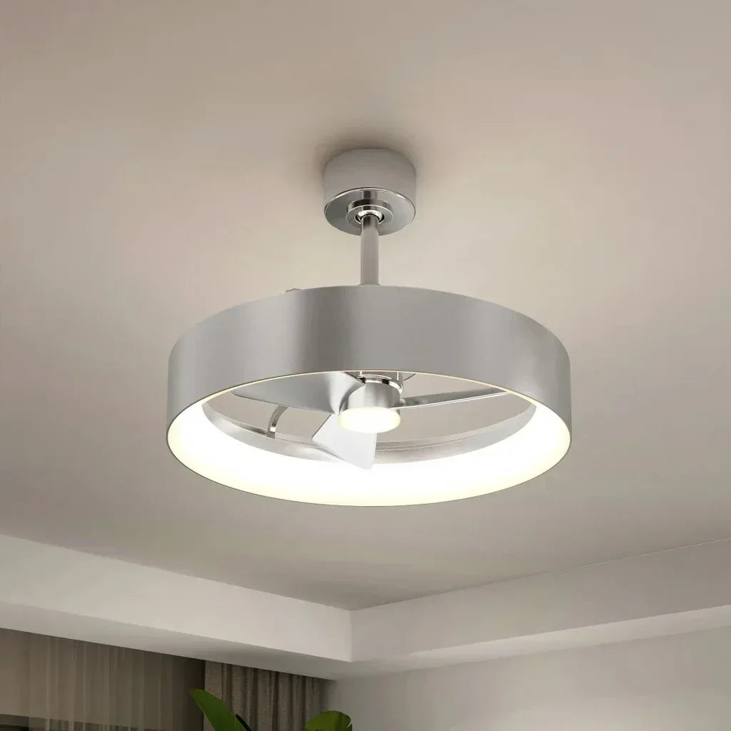 Artika Austin 23" LED Fandelier Brushed Nickel - Open Box