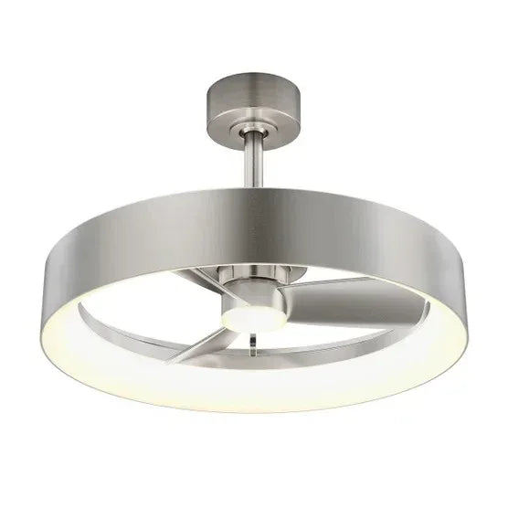 Artika Austin 23" LED Fandelier Brushed Nickel - Open Box