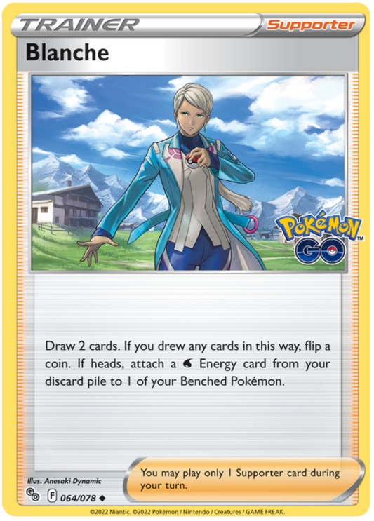 Sword and Shield Pokemon Go 64  Blanche