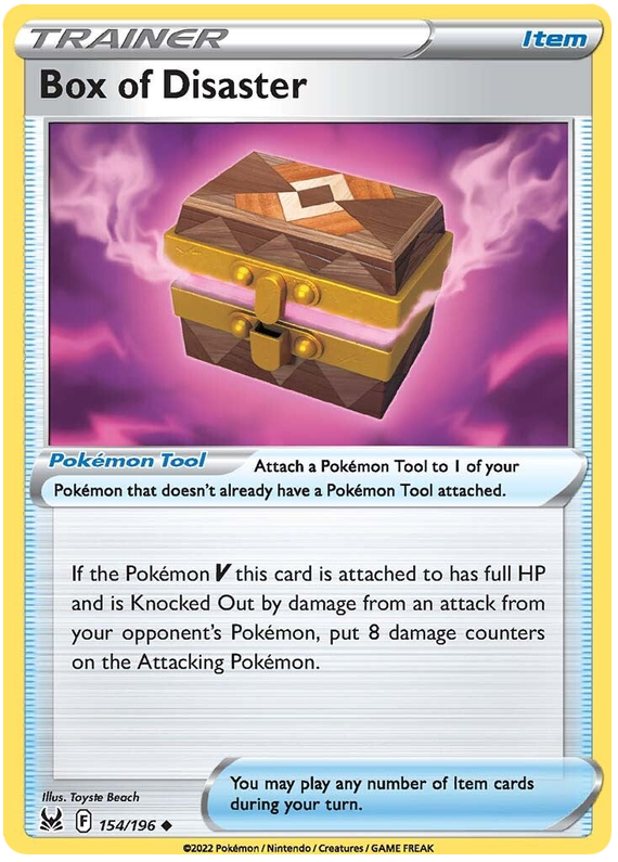 Sword and Shield Lost Origin 154  Box of Disaster