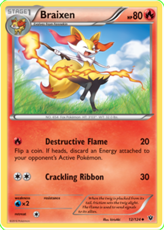 Pokemon XY Fates Collide #02-60 Choose Yours