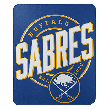 NHL 50"x60" Campaign Fleece Blanket Assorted Teams Choose Yours