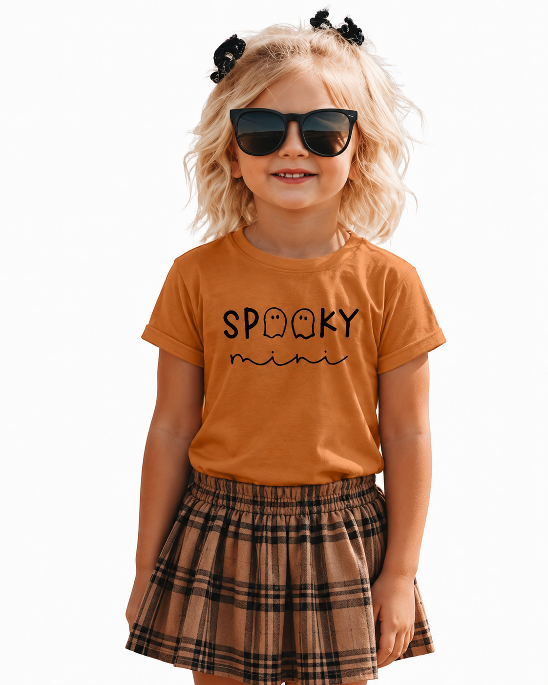 LOTUCY Spooky Mini Halloween Ghost Shirt – Size 5