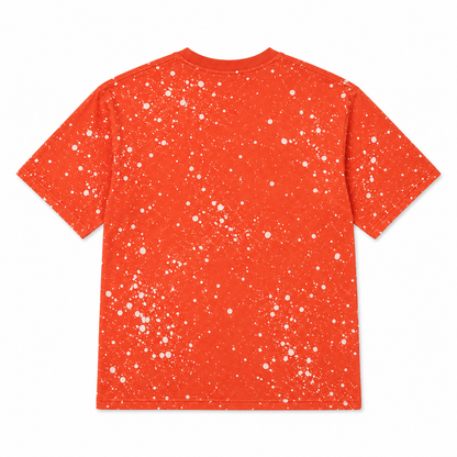 Women's Halloween Ghost Bleached Graphic T-Shirt