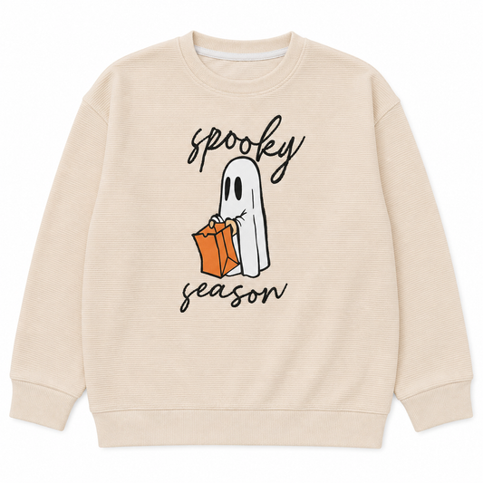 Women's Halloween Spooky Season Sweatshirt Size Large