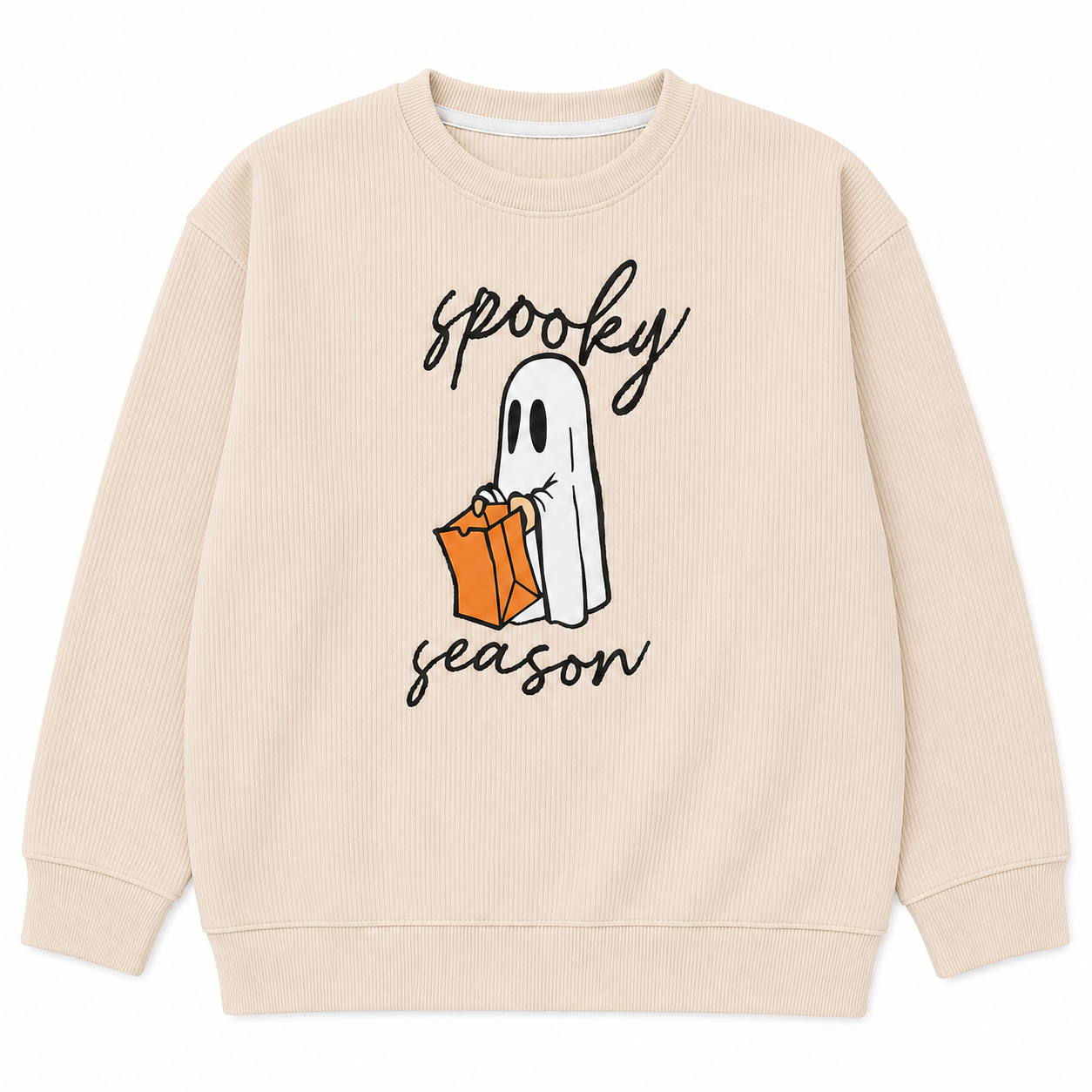 Women's Halloween Spooky Season Sweatshirt Size Large
