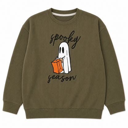 Women's Halloween Spooky Season Sweatshirt Size Large