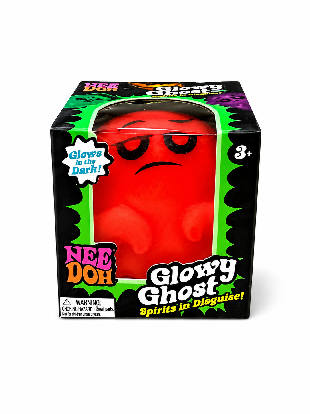NeeDoh Glowy Ghost Glow in the Dark Sensory Toy Assorted Styles