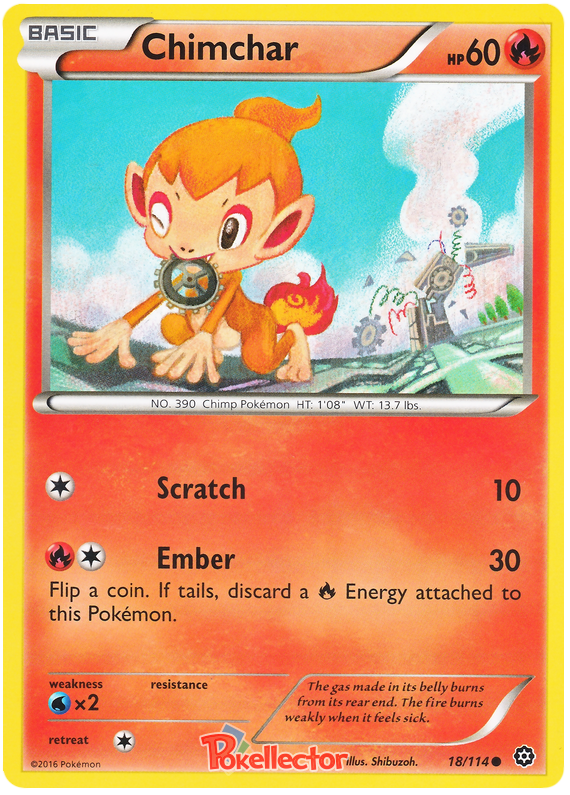 Pokemon XY Steam Siege #03-104 Choose Yours