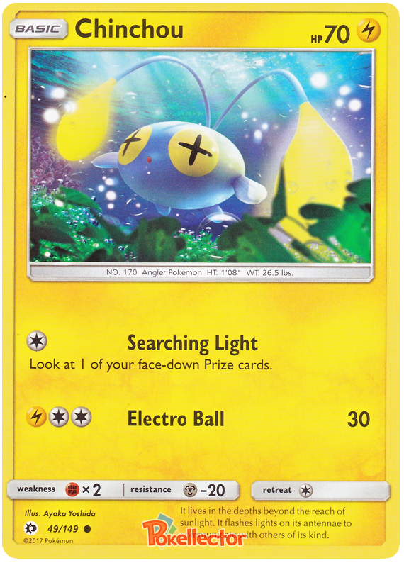 Sun and Moon Sun & Moon - 049 Chinchou
