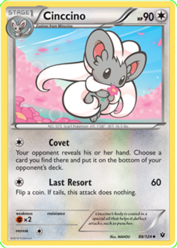 Pokemon XY Fates Collide #61-114 Choose Yours