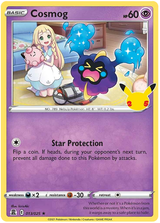 Sword and Shield Celebrations 13  Cosmog