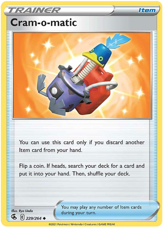 Sword and Shield Fusion Strike 229  Cram-o-matic