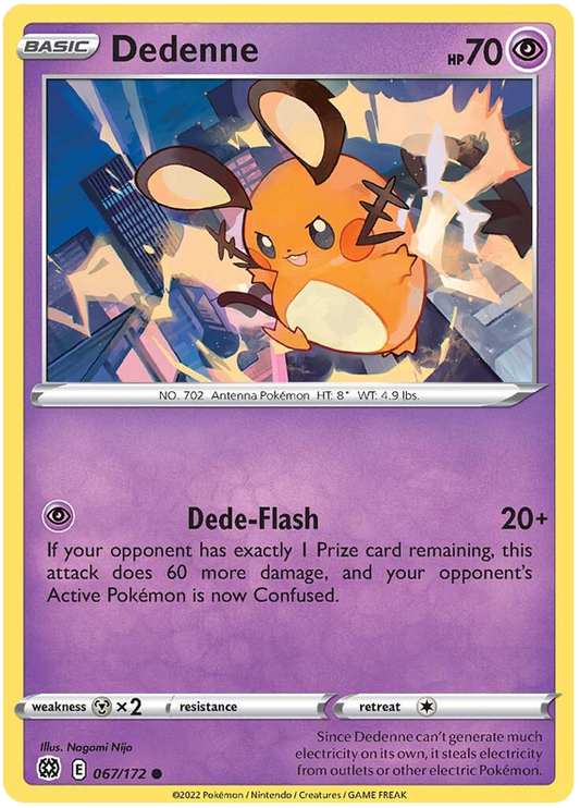 Sword and Shield Brilliant Stars 067  Dedenne