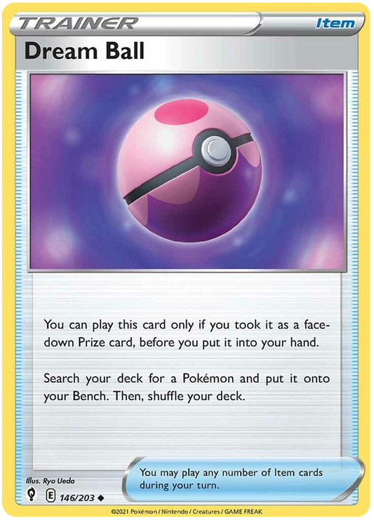 Sword and Shield Evolving Skies 146  Dream Ball