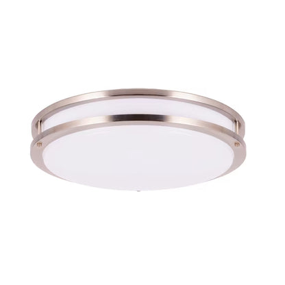 Energetic Lighting 14-Inch LED Flush-Mount Light Fixtures, 2-Pack