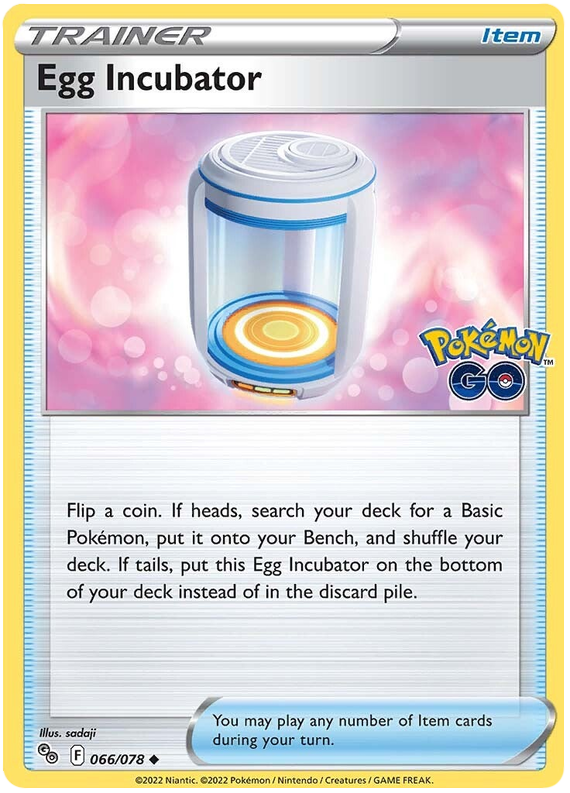 Sword and Shield Pokemon Go 66  Egg Incubator